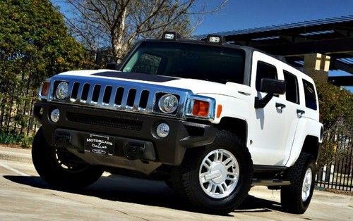 2006 hummer h3 sunroof in-dash changer heated seats 4x4 onstar 1 owner