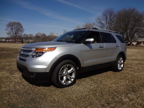 2011 ford explorer lmtd_navi_panoroof_sync_htd lther_3rd row_rebuilt_no reserve