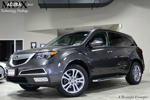 2010 acura mdx awd tech package one owner navigation camera xenons 7-pass $wow$