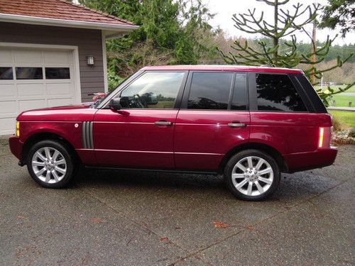2006 land rover range rover hse price $8,900 fully loaded