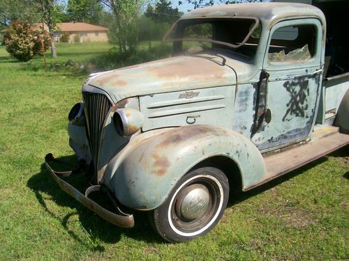 1937 chevrolet pickup original dad owned since 1962 needs restored