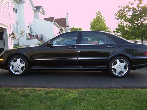 2002 mercedes s500 18 inch amg wheels an floormats  excellent shape