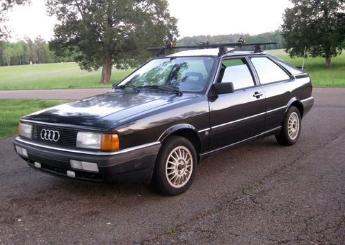 1985 audi coupe gt 5spd 5cyl 2.2l one owner