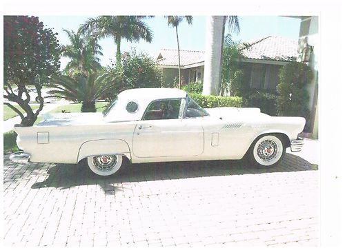 1957 restored ford thunderbird