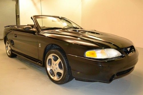 Ford mustang cobra svt v8 4.6l convertible manual leather cd great condition