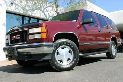 1998 gmc yukon 1500 4dr 4wd, 2 owner, great condition