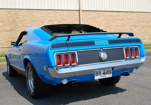 Fully restored mach 1, balanced/blueprinted 351; top-loader 4-speed; a/c &amp; more!