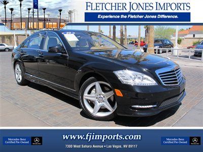 ****2010 black mercedes-benz s550 with only 30,457 miles, certified, 1-owner****