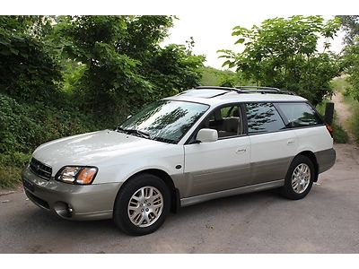 2002 subaru outback wagon h-6 3.0 awd l.l. bean edition with 89k miles