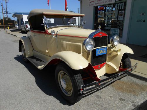 Late 1931 ford roadster frame off restored calif car very low reserve must sell