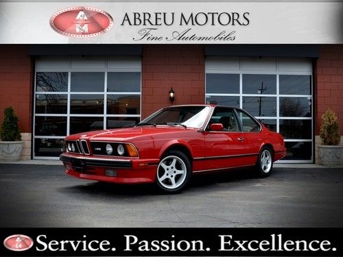 1988 bmw m6 5 speed manual * clean carfax report * well-kept!!