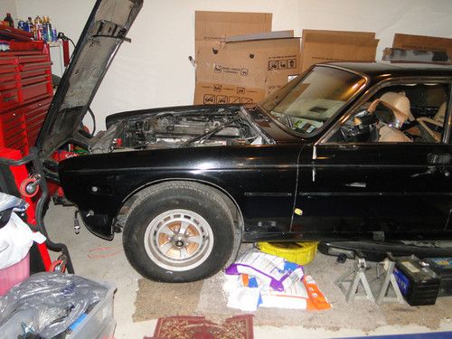 1986 jaguar xj6 series iii black  project car