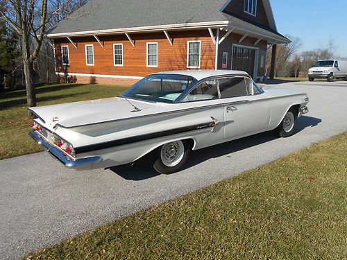 1960 chevrolet impala, air ride suspension, fresh 348 tri-power, 2 videos