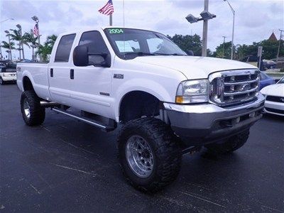 2004 ford f-350 lariat 6.0l diesel fx4 package lifted