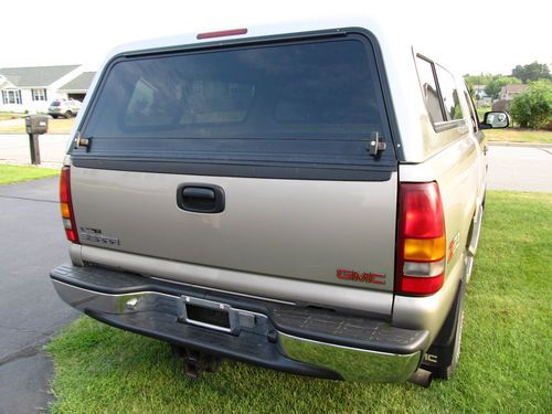 2001 gmc sierra sle 1500 z71 4wd extended cab pick up