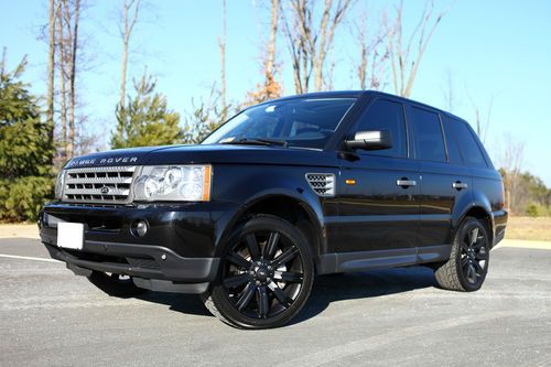 2008 range rover sport supercharged - fully loaded - ***under warranty***