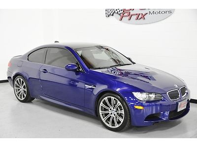 2008 bmw m3 coupe 2d, low miles, 6 speed manual, navigation, cpo warranty carbon