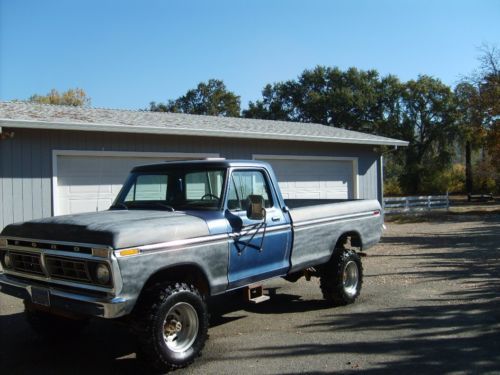 1976 ford 3/4 ton 4wd longbed