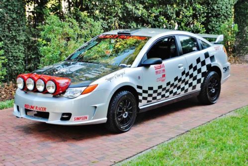 Just 5380 original miles 2004 saturn ion redline rally car being sold no reserve