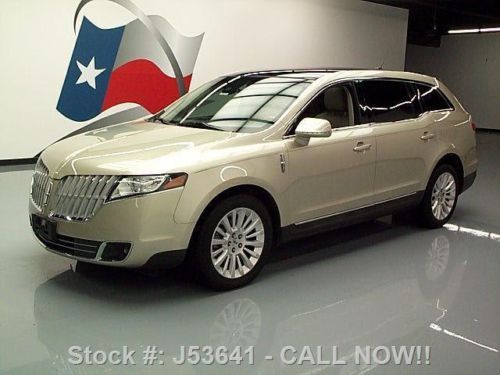 2011 lincoln mkt 7-pass vista roof leather rear cam 27k texas direct auto