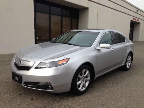 2012 acura tl leather sunroof only 4k miles! no reserve perfect condition