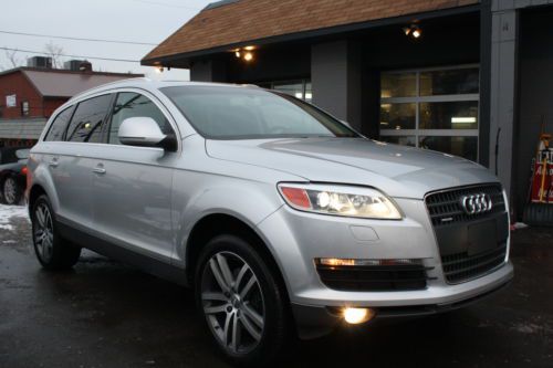 2007 audi q7 4.2l v8 awd quattro 3rd row seat panoramic roof 20in wheels we ship