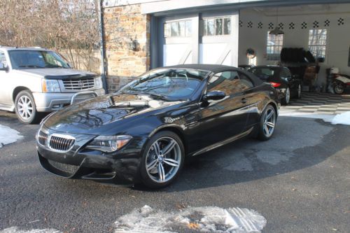Bmw m6 convertible showroom condition carfax certified and bmw maintained