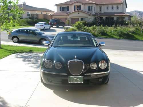 2007 jaguar s type 3.0,fully loaded/ aspen green/alloys mint condition must see