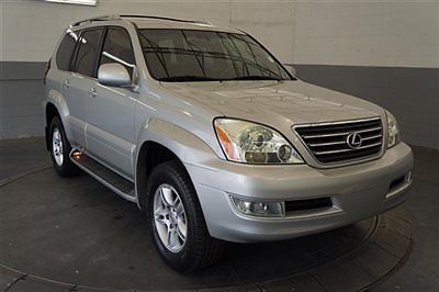 2004 lexus gx 470-4wd- navigation-third row-one owner clean carfax-low price