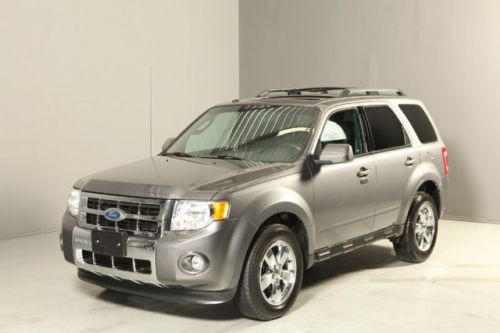 2012 ford escape limited awd nav sunroof leather heatseats chrome alloys rearcam