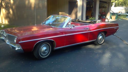 1968 ford galaxie 500 convertible solid, very clean $12,000