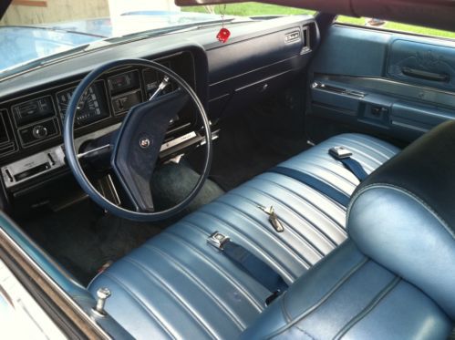 1969 blue 225! convertible ps pb pw power top power seats ac no rust documented