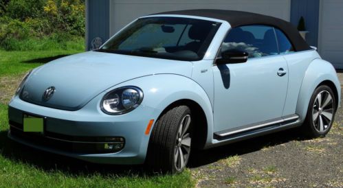 2013 vw 60s edition new beetle convertible