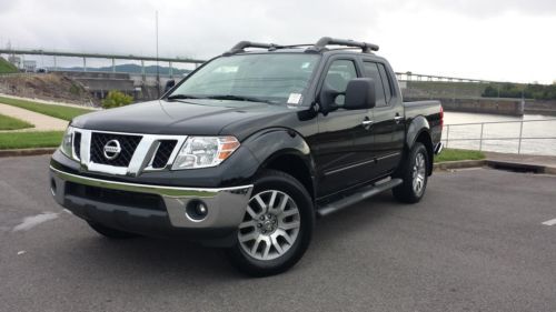 2012 frontier crew cab sl 4x4 rockford fosgate sound leather sunroof tow bed
