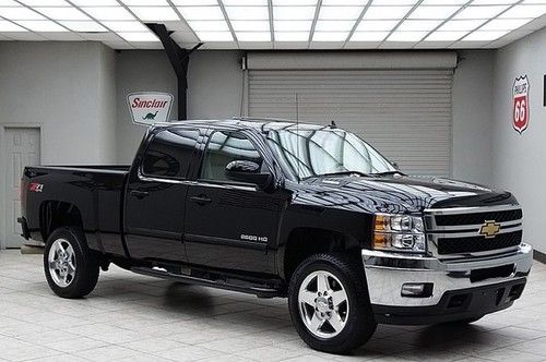 2011 chevy 2500hd diesel 4x4 navigation sunroof heated leather 20s crew slt z-71