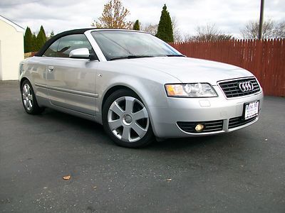 2006 audi a4 converible automatic excellent warranty loaded no reserve must see
