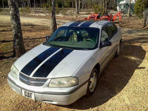 01 chevrolet impala  3.4l w/racing stripes**low reserve**must see