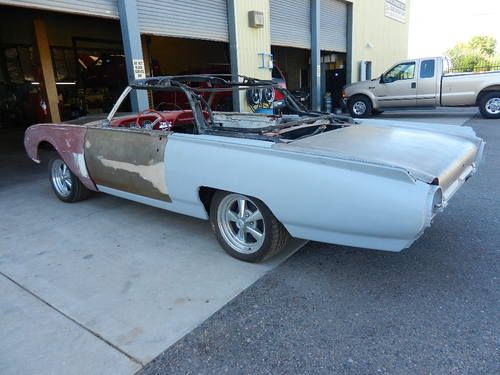 1962 ford thunderbird convertible,  project car