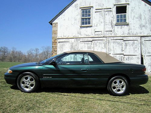 1999 chrysler sebring limited convertible with no reserve