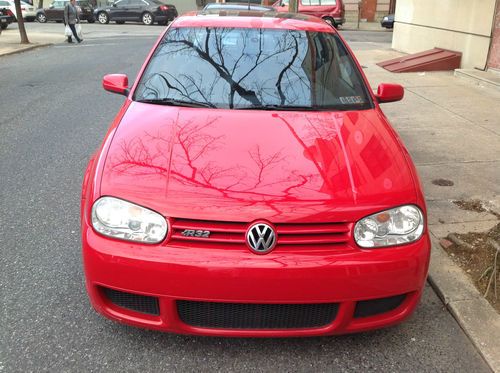 2004 vw r32 red unmolested original condition, one owner 82k miles nr