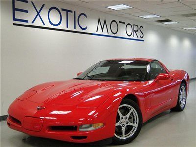 2000 chevy corvette coupe!! red/blk! auto heads-up bose/cd-plyr only 56k-miles!!