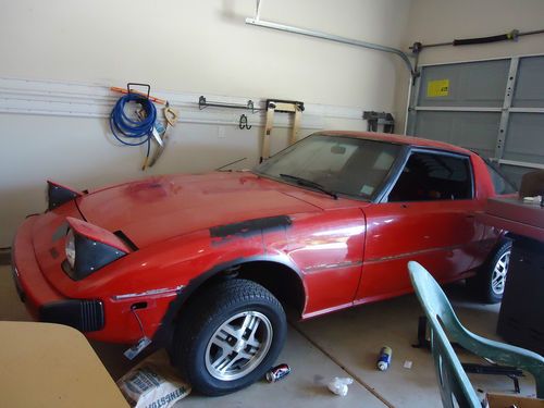 1979 mazda rx-7 s coupe 2-door - shell and parts only, no engine