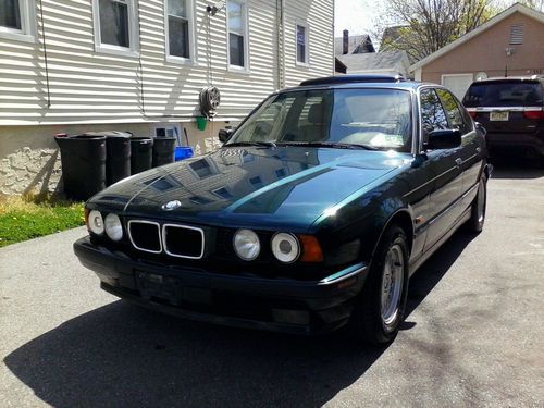 1995 oxford green bmw 540i loaded 5 series e34 all options best offer