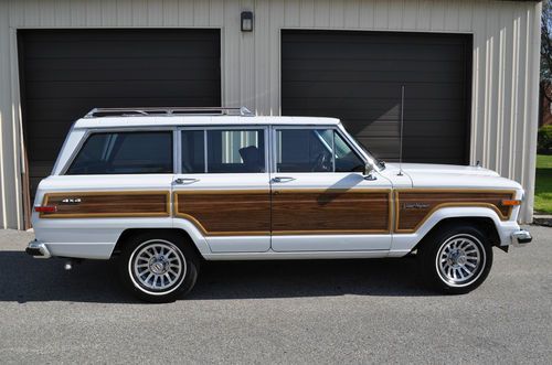 1990 jeep grand wagoneer - immaculate original condition