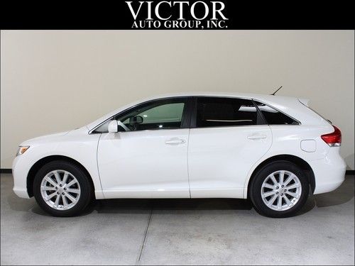 2012 toyota venza le heated leather seats bluetooth blizzard pearl white