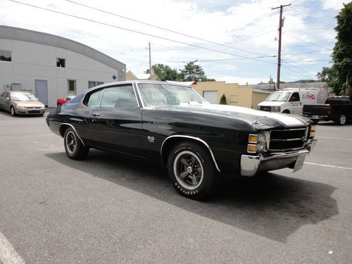 1971 chevelle ss454 coupe, 8 year restoration, many nos parts