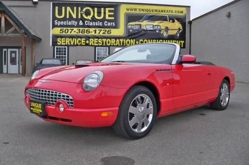 2002 ford thunderbird convertible,trades/offers?