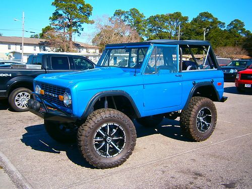No reserve!! 1972 ford bronco turn key fresh build restored must see!! save $$