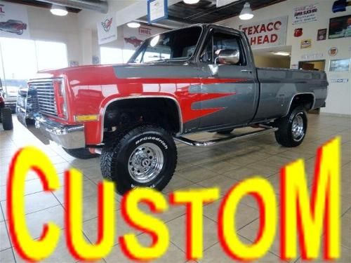 Fully restored show truck 1986 gmc chevy air-condition custom paint must see!