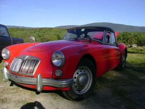 1960 mg a convertible  nice restoration project